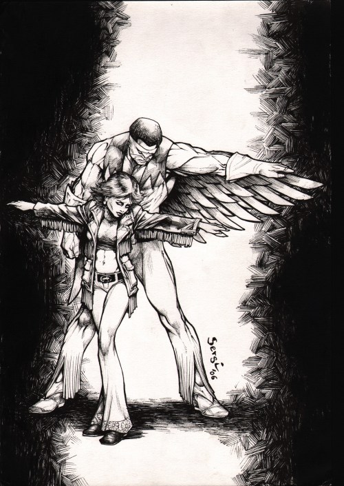 Old sketches- The Falcon