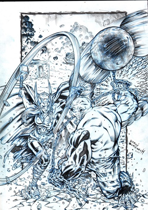 Thor vs Absorb man copy