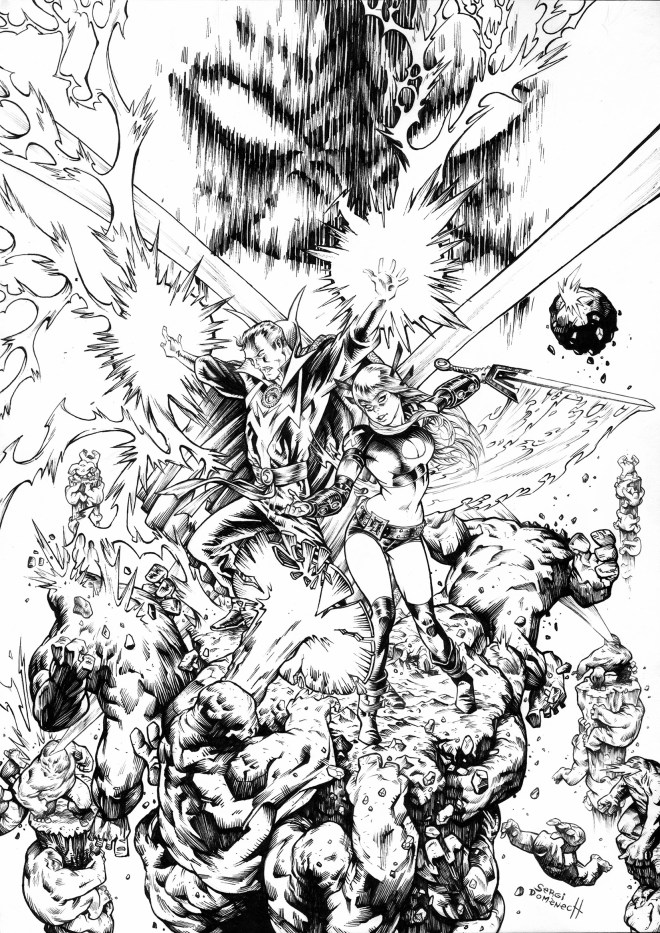 Dr Strange and Magik Ink