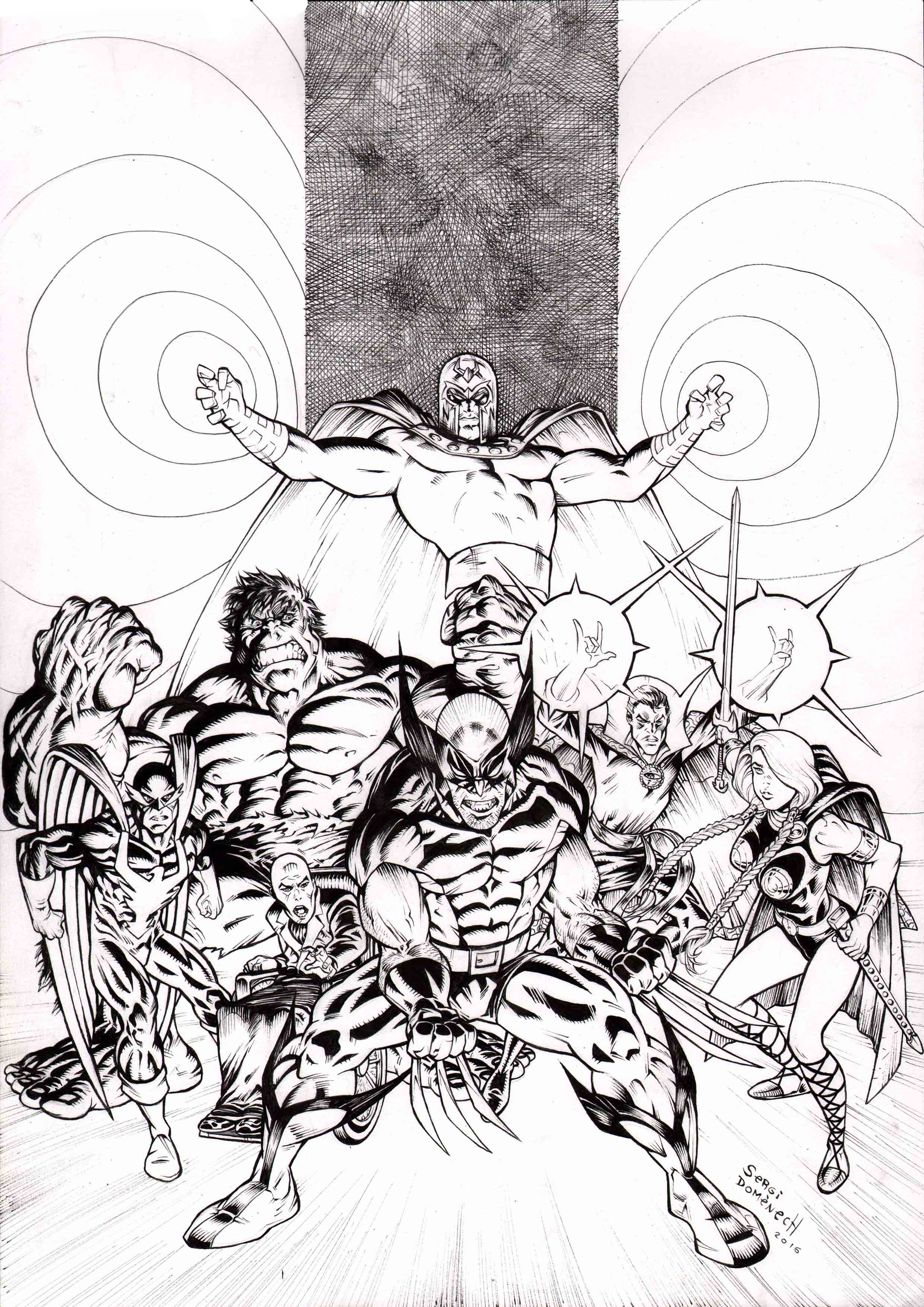 Cover Wolverine ink