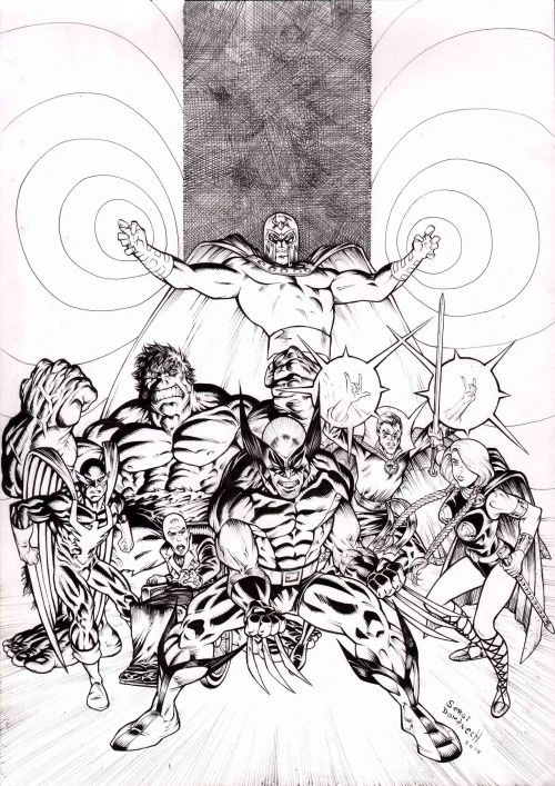 Cover Wolverine ink