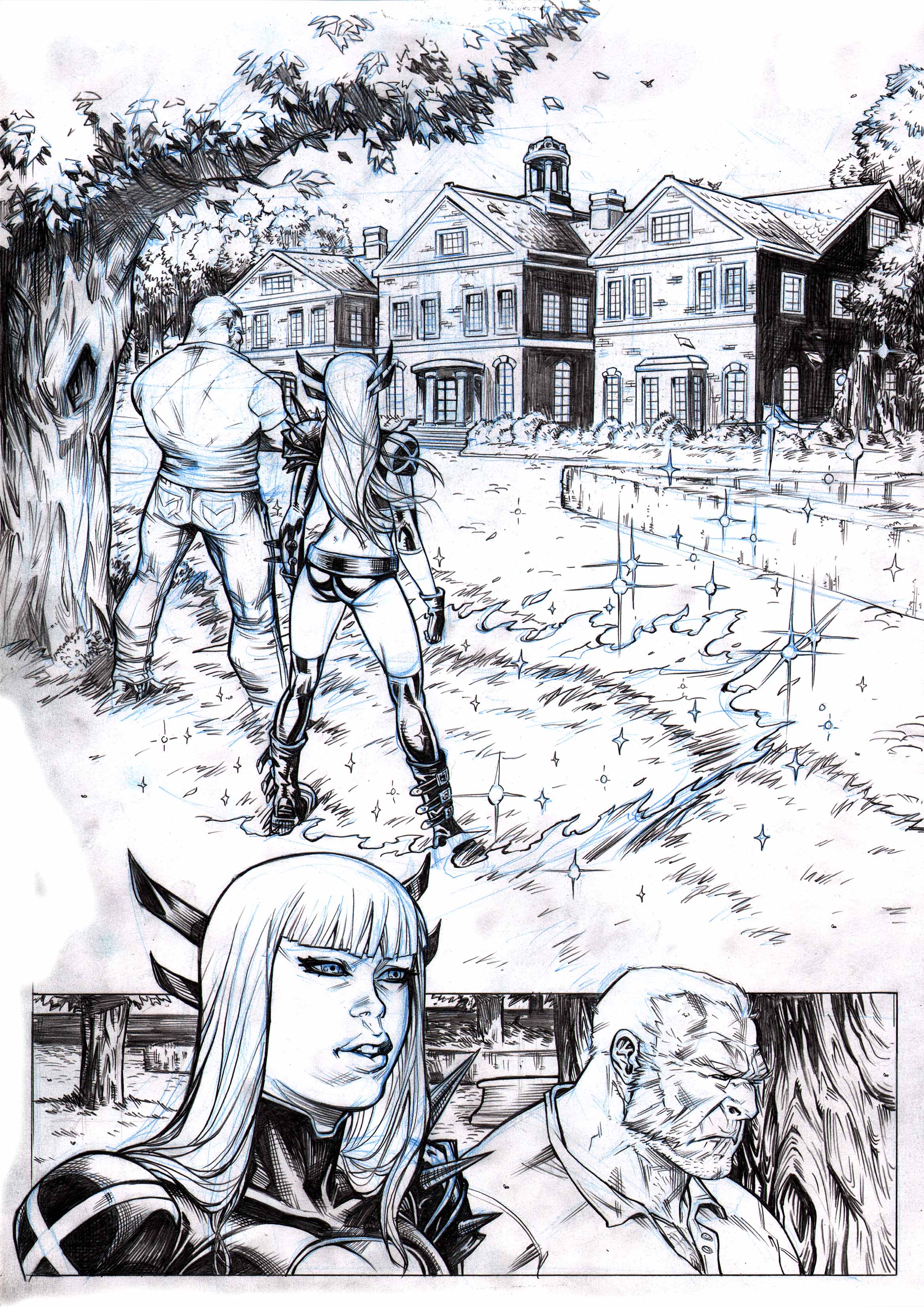 Xmen and the New Mutants  PAGE 1